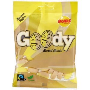 BUBS , Banana Sweet Ovals 90 gram