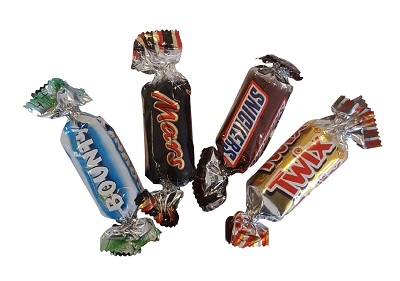 Bland Selv Slik - Mini Mars - Chokoladebarer